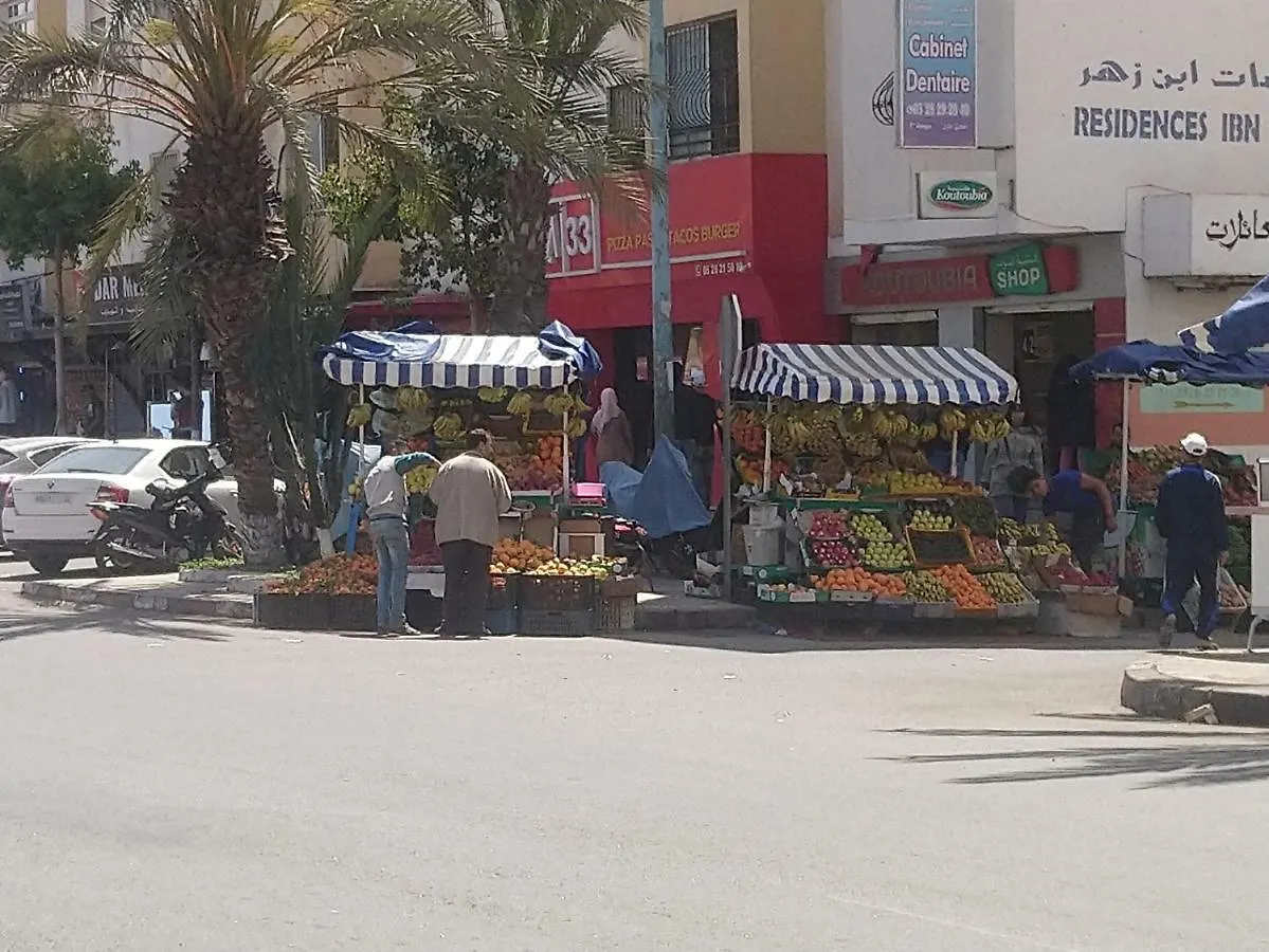 Appartement Seulement Pour Famille 10 Minutes De La Plage Parking Gratuit أغادير